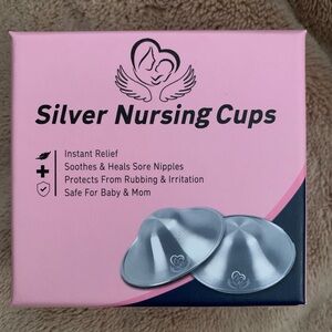 Silver Nursing Cups